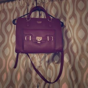Beautiful maroon handbag
